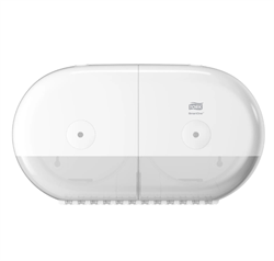 Диспенсер двойной для туалетной бумаги Tork SmartOne® Elevation в мини-рулонах Т9 (682000) - фото 27646