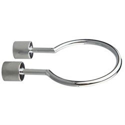 Держатель для фена настенный глянцевый HOTELline - фото 30727