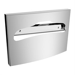 Диспенсер для туалетных накладок из нержавеющей стали. Глянцевый - фото 30754