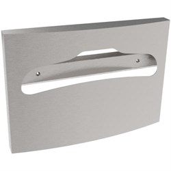 Диспенсер для туалетных накладок из нержавеющей стали. Матовый - фото 30755