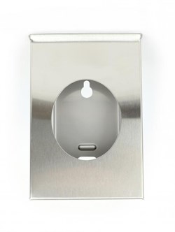 Диспенсер для гигиенических пакетов из нержавеющей стали. Матовый - фото 30761