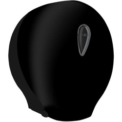 Диспенсер для туалетной бумаги пластмассовый чёрный - фото 30778