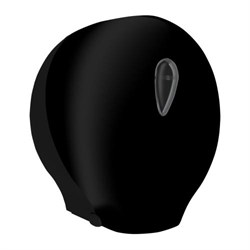 Диспенсер для туалетной бумаги пластмассовый черный - фото 30779