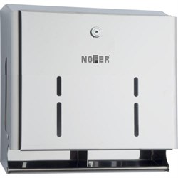 Диспенсер для туалетной бумаги на 4 рулона из нержавеющей стали глянцевой - фото 30784