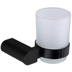 Стаканчик для зубных щеток Nofer Capri 16231.N черный - фото 31075