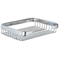 Мыльница в сеточку прямоугольная 30х105х107 - фото 31131