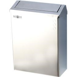 Контейнер для мусора настенный 23 л. с крышкой Глянцевый, шт - фото 31165