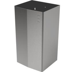 Контейнер для мусора настенный из нержавеющей стали матовый 65 л. Nofer EVO - фото 31171