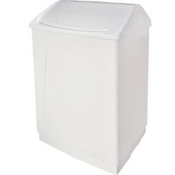 Ведро для мусора пластиковое 55 литров с крышкой - фото 31180