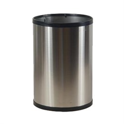 Ведро из нержавеющей стали круглое 10 л. без крышки. - фото 31185