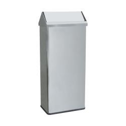 Контейнер из нерж. Стали прямоугольное 65 л. с крышкой - фото 31188