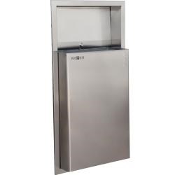 Контейнер для мусора встраиваемый в стену - фото 31201