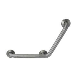 Поручень настенный под углом 135. 400х400 Nofer 15161.B из нерж. стали глянцевый, шт - фото 31281