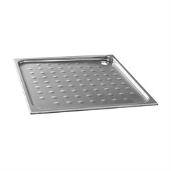 Душевой поддон из нержавеющей стали 800x800 мм - фото 31374
