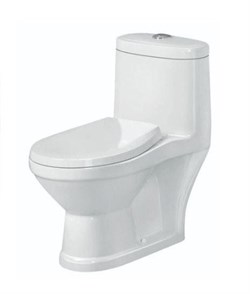 Унитаз напольньный детский, сиденье s/close NOFER INFANTIL 23154 белый - фото 31482