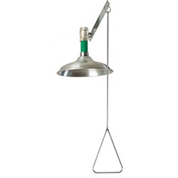 Аварийный душ для установки на потолок из нерж. стали с рычагом SC820SS, шт - фото 31524