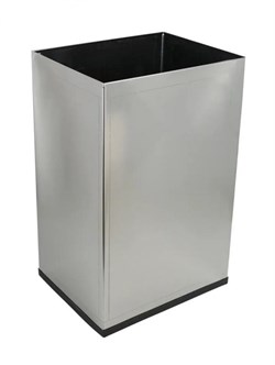 Ведро из нерж. Стали прямоугольное 40 л.  500х320х260 мм, шт - фото 31630