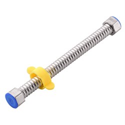 Подводка гибкая сильфонная из нержавеющей стали 1/2" 20 см Kopfgescheit KR-A304.30 - фото 31844