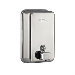 Дозатор для жидкого мыла металл хром SUS304  1 л - фото 32136