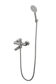 H130316 Смеситель для ванны с коротким изливом из нержавеющей ?стали? - фото 32585