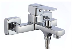 Смеситель для ванны с коротким изливом D130369,  хром - фото 32639