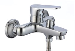 Смеситель для ванны с коротким изливом D130370,  хром - фото 32641