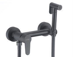 Смеситель с гигиеническим душем D180202-A,  чёрный - фото 32673