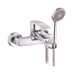 Смеситель для ванны с коротким изливом D130365,  хром - фото 32684