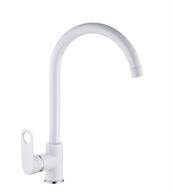 Смеситель для кухни с высоким поворотным изливом D155377-C,  латунь - фото 32721