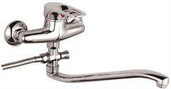 Смеситель для ванны с изливом D140628,  хром - фото 33029