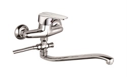 Смеситель для ванны с изливом D140629,  хром - фото 33040