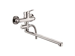 Смеситель для ванны с прямым изливом D140310-2,  хром - фото 33085