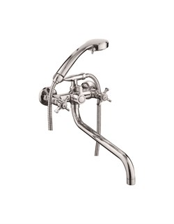 Смеситель для ванны с круглым изливом D146807-6,  хром - фото 33171