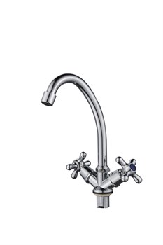Смеситель для кухни с поворотным изливом  D151819,  хром - фото 33192