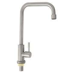 Кран на одну воду, П - образный излив, из нержавеющей стали марки 304 - фото 38969