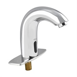 Смеситель сенсорный для раковины, латунный корпус, цвет ХРОМ. - фото 39031