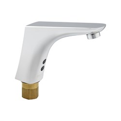 Смеситель сенсорный для раковины, латунный корпус, цвет ХРОМ. - фото 39066