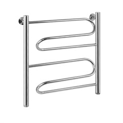 Полотенцесушитель Юпитер - Лиана ШхВ, 500х600 мм, труба - "1" x 2 мм, нержавеющая сталь, полированная - фото 41686