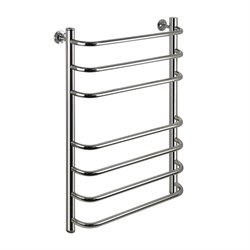 Полотенцесушитель СКОБА, 500х800 мм, труба - "1" x 2 мм, нержавеющая сталь, полированная - фото 41723