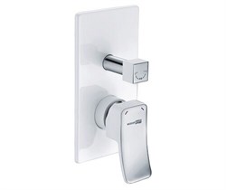 Смеситель для ванны и душа (Aller 1060 WHITE) 10641W - фото 42990