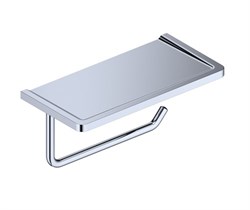 K-1325 Держатель туалетной бумаги с полочкой для телефона - фото 45101