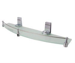 Lopau K-6044 Полка стеклянная с бортиком - фото 46775