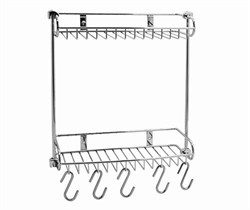 K-1422 Полка металлическая двойная - фото 47186