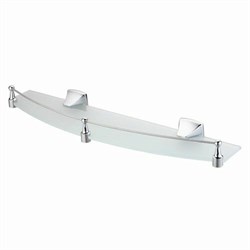 Wern K-2544 (ранее К-2524) Полка стеклянная с бортиком - фото 47354