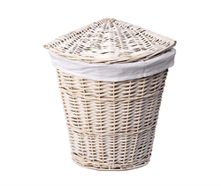 Vils WB-560-L Плетеная корзина для белья с крышкой - фото 48236