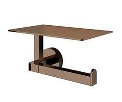 Asphe K-77725 Держатель туалетной бумаги с полочкой для телефона - фото 49222