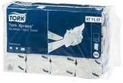 Бумажные листовые полотенца Tork Xpress® Advanced сложения Multifold Н2 (471117)