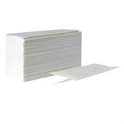 Бумажные полотенца листовые Z-сложения для диспенсеров и дозаторов Комфорт 2-сл, Двухслойные (20 пачек по 150 шт/уп,белая) арт.21360