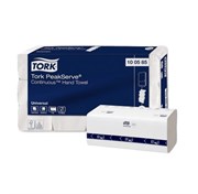 Листовые бумажные полотенца с непрерывной подачей Tork PeakServe®Universal Н5 (100585)