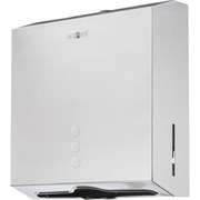 Диспенсер для бумажных полотенец Nofer из нержавеющей стали глянцевый